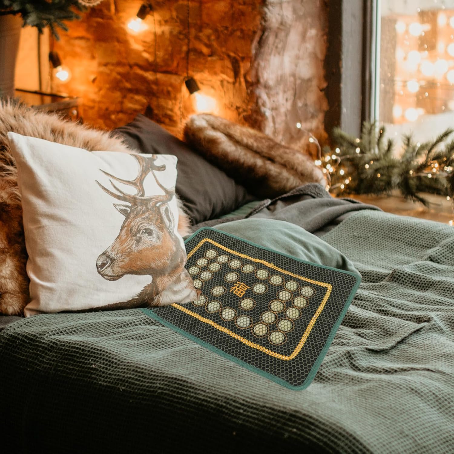 GRIRIW Jade Pillow for Summer Cooling