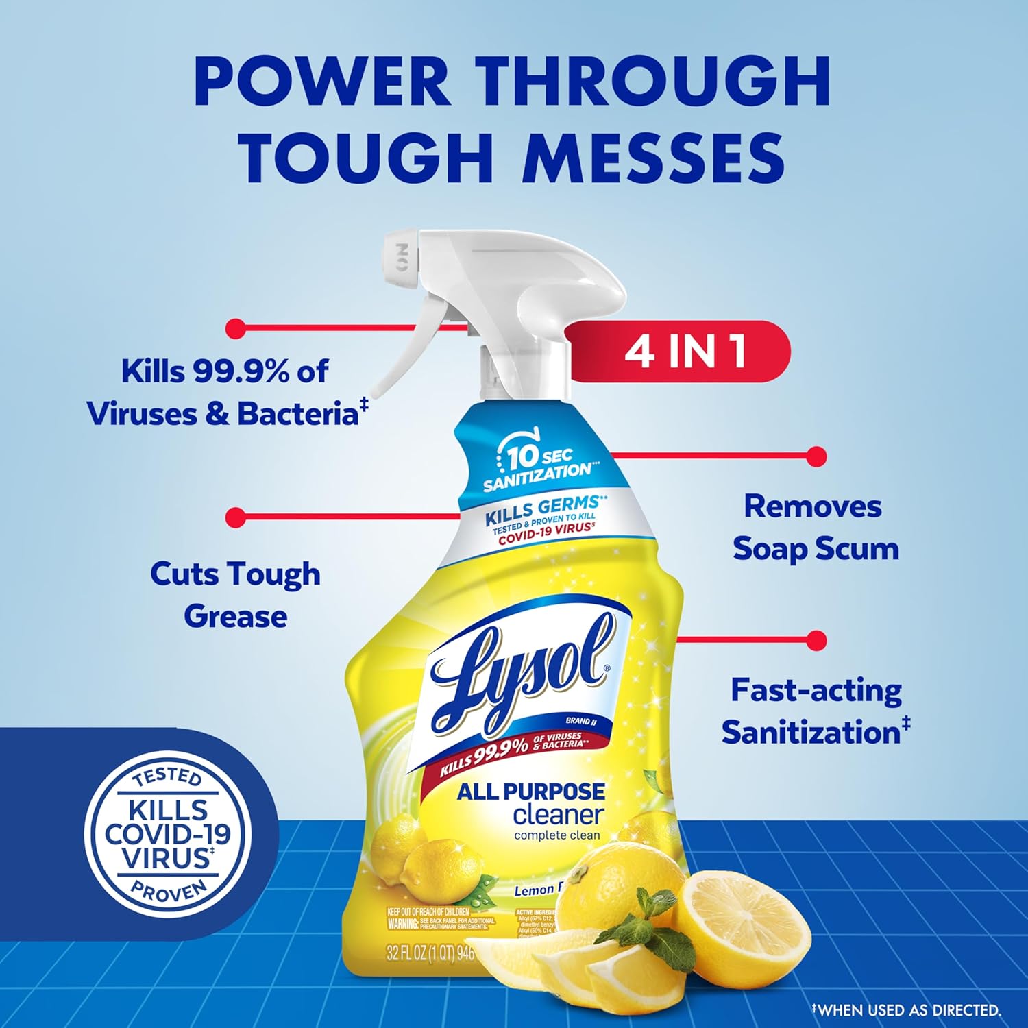 Lysol All Purpose Cleaner Spray with Fresh Scents