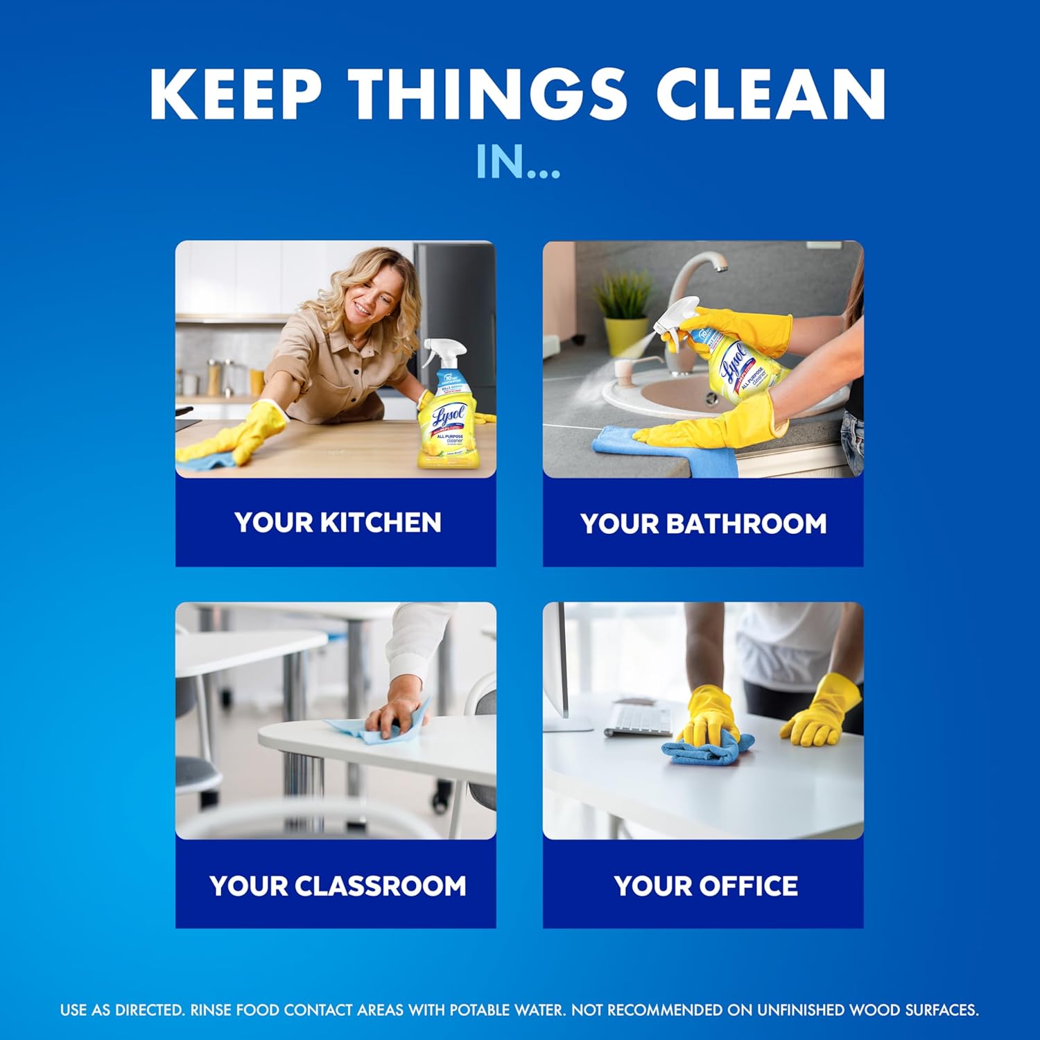 Lysol All Purpose Cleaner Spray with Fresh Scents