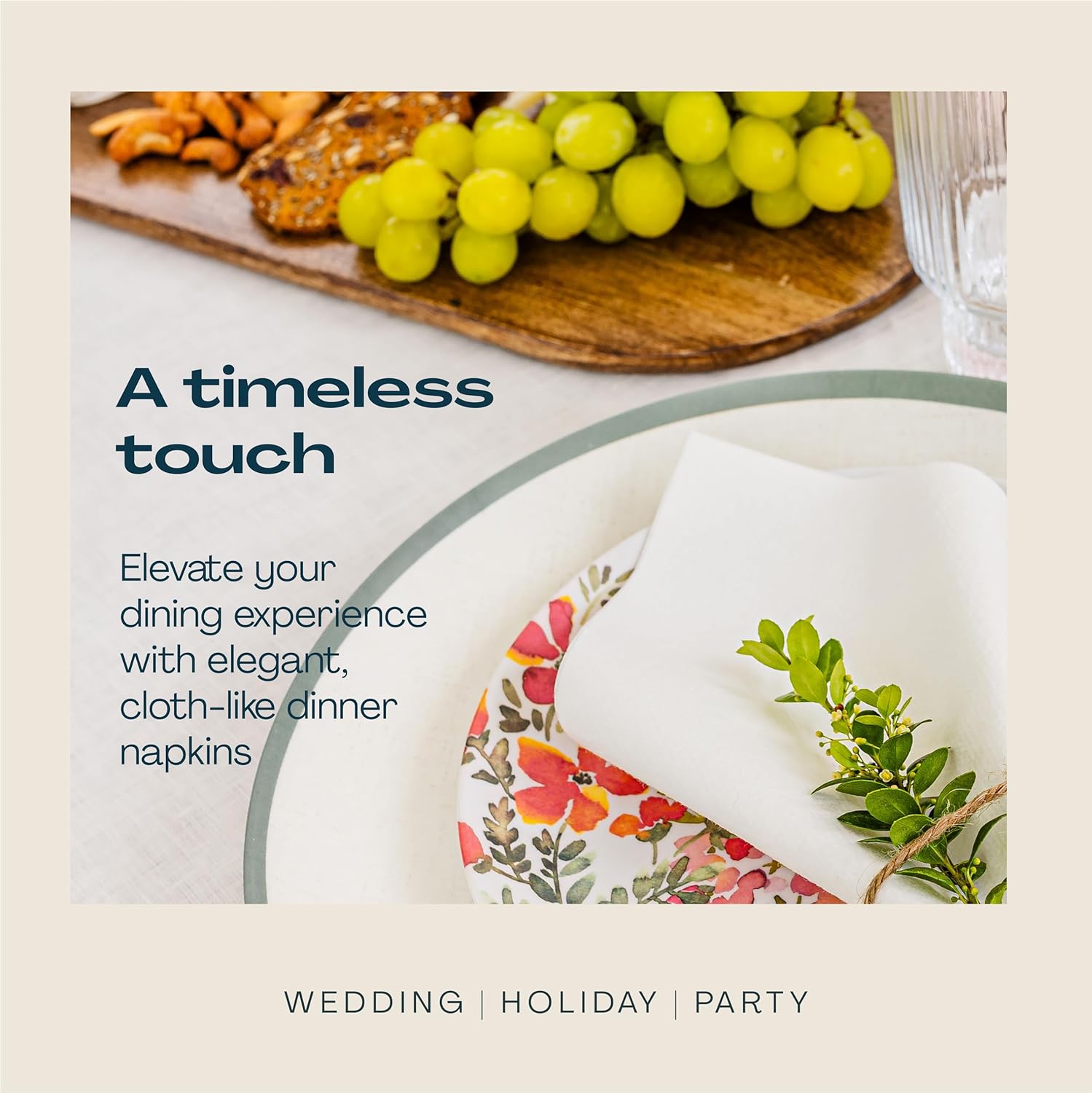 LINTEXT 100-Pack 12x17 Disposable Guest Towels