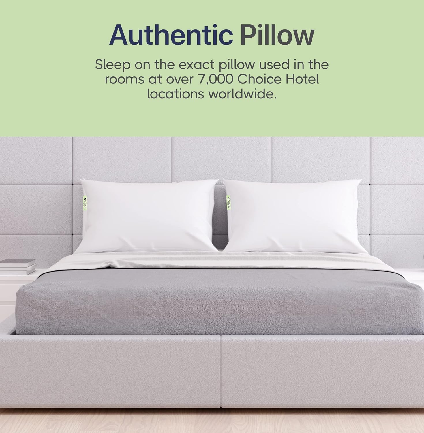 Choice Hotels Luminesse Hypoallergenic Pillow White Standard
