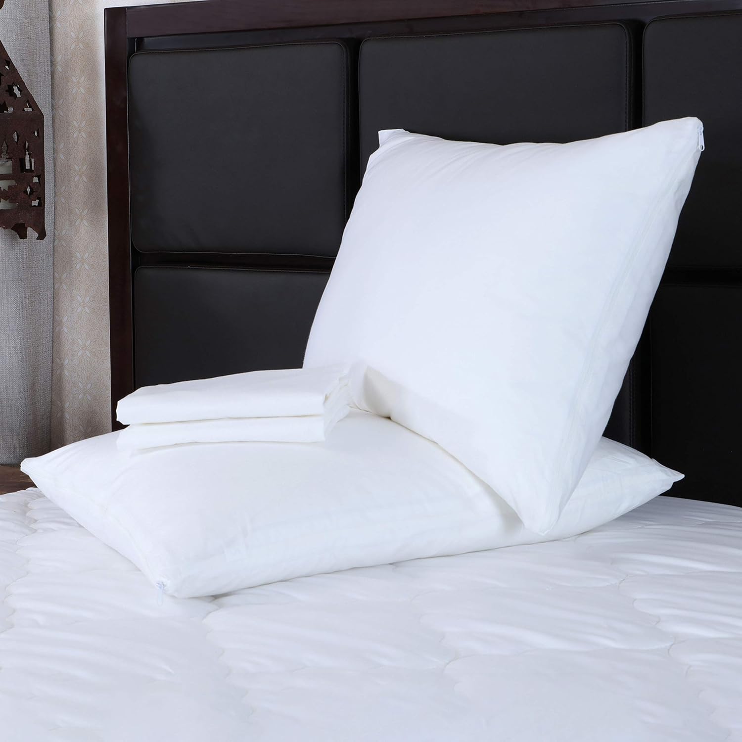 Maxi Mastertex Cooling Bed Pillows 2-Pack with Cotton Protectors