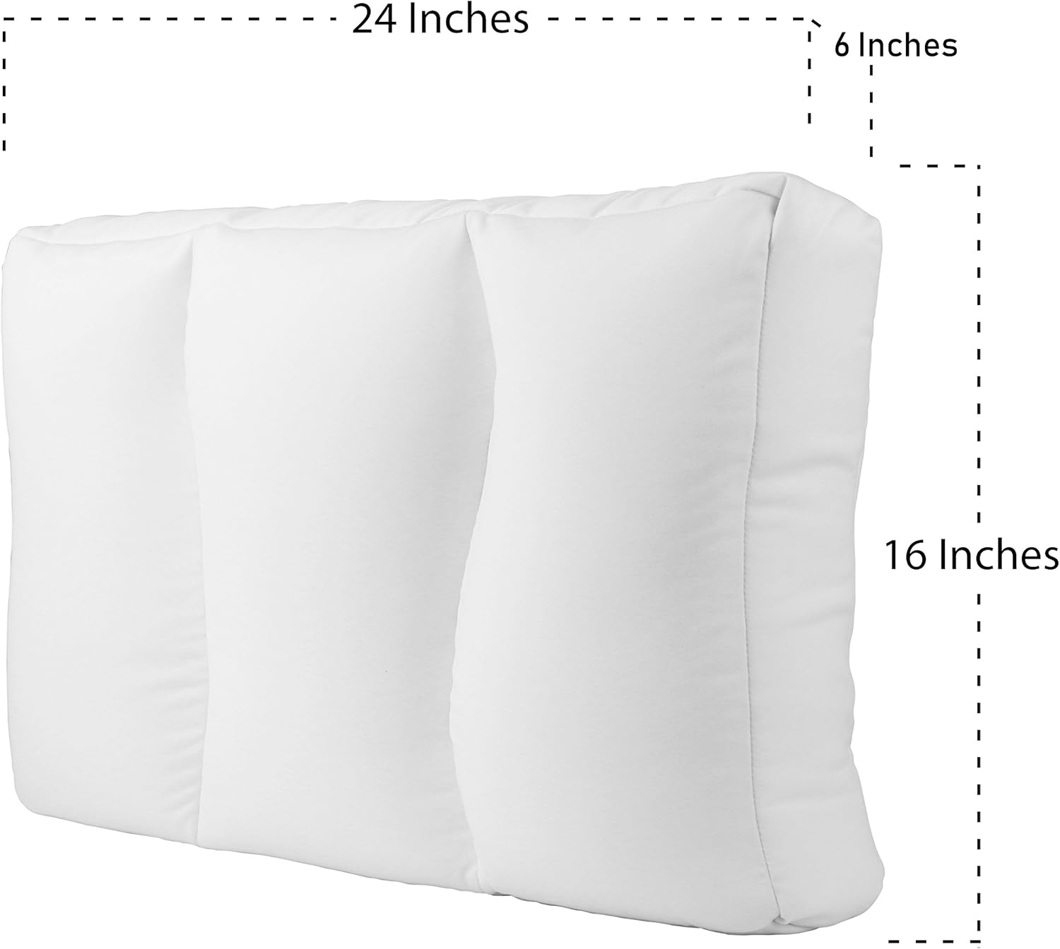Deluxe Comfort Microbead Cloud Pillow Bed - Large