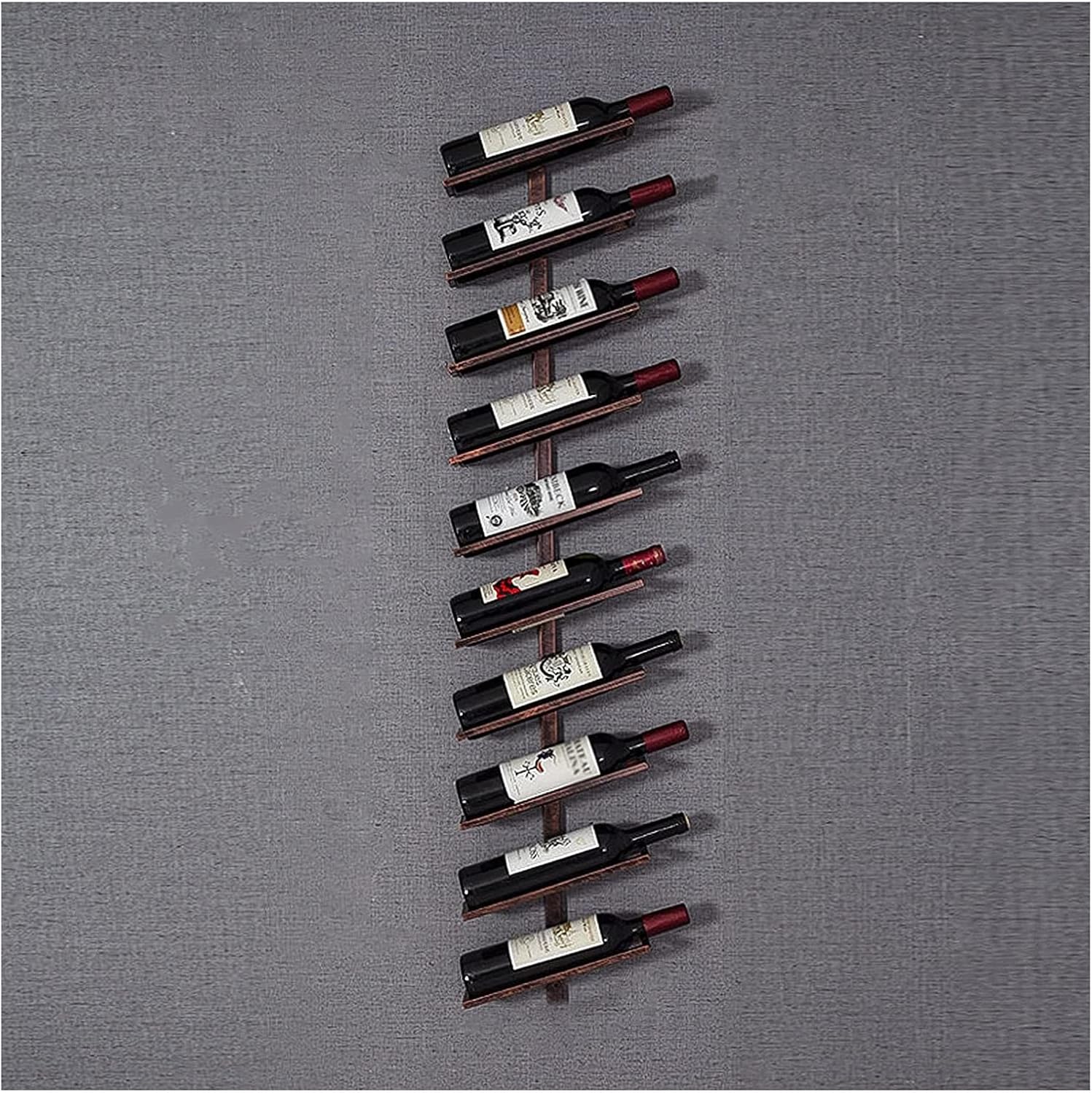 ALDEPO Wall-Mounted Wine Rack 12 Bottles Bronze 1