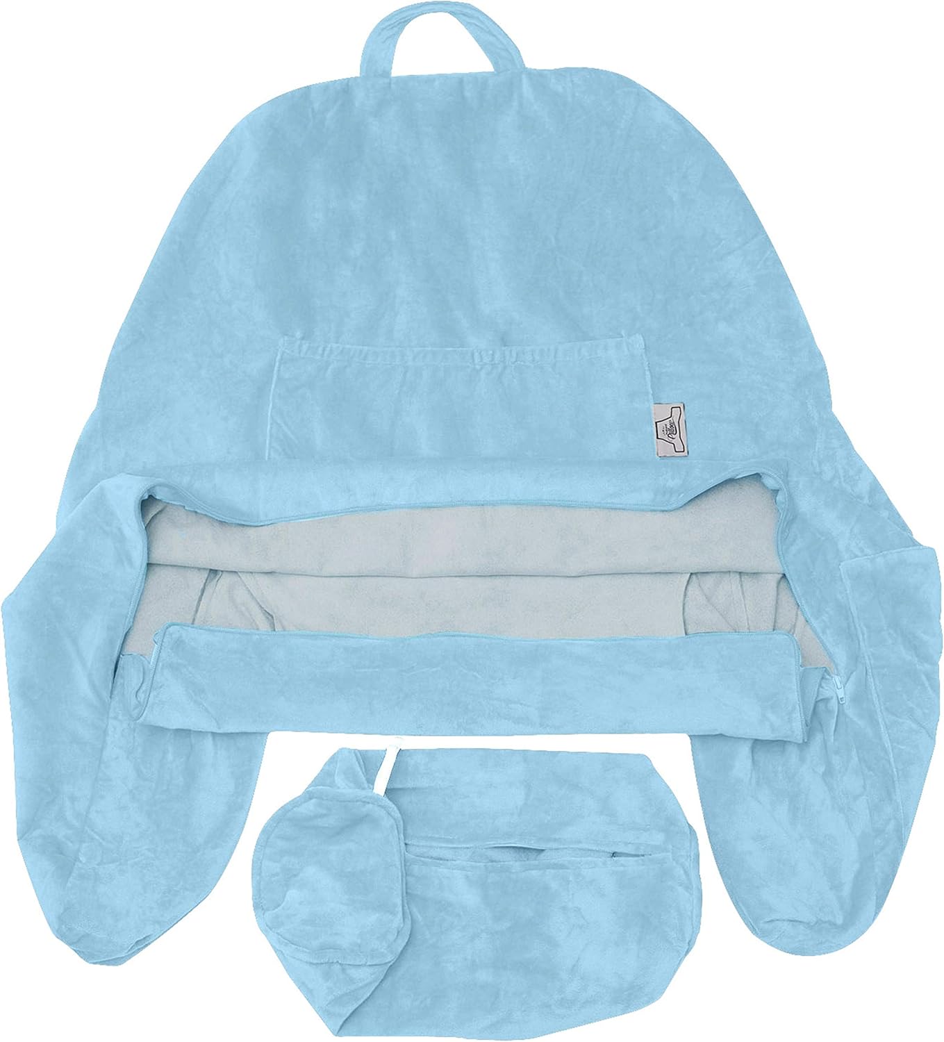 Husband Pillow Medium Sky Blue Cover 1