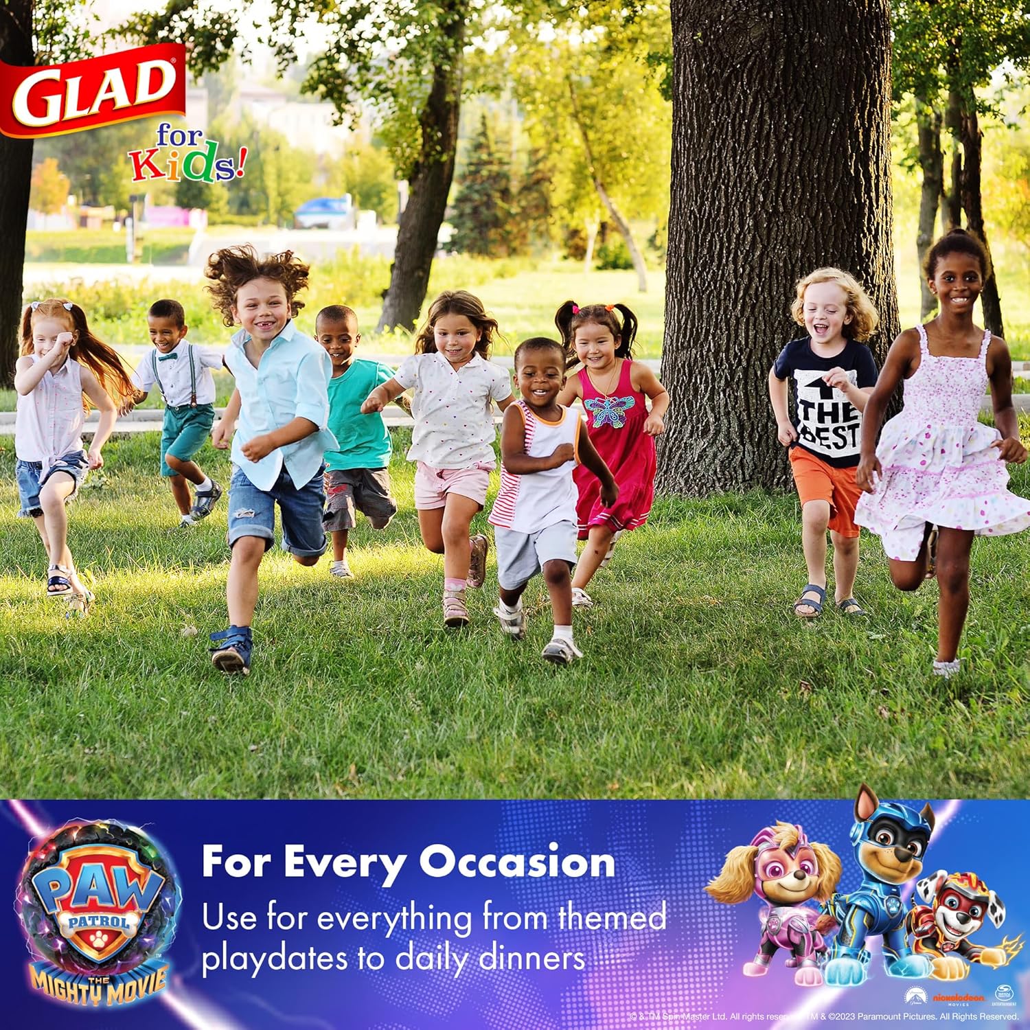 Glad for Kids PAW Patrol Paper Plates 20 Count