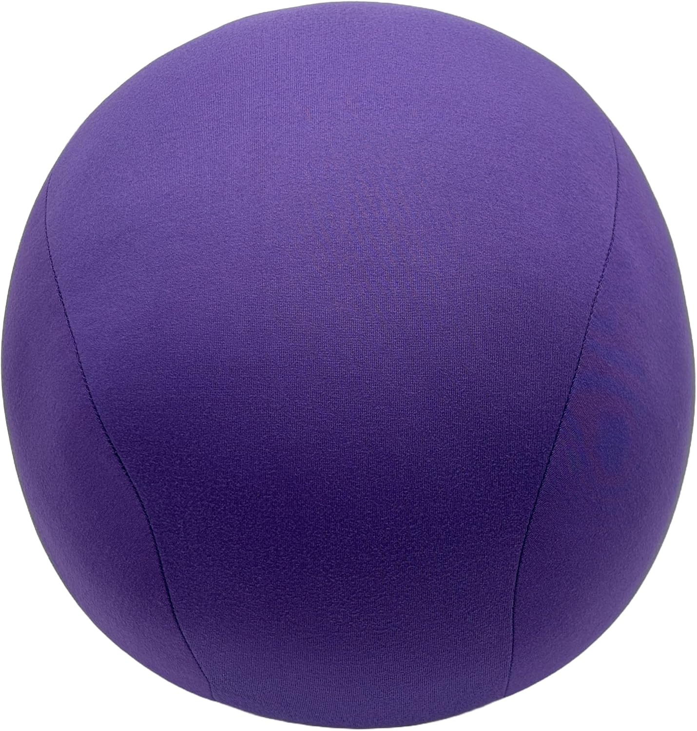 Mushy Pillows Ball Shape Round Bolster Microbead Support Throw Pillow Purple 1