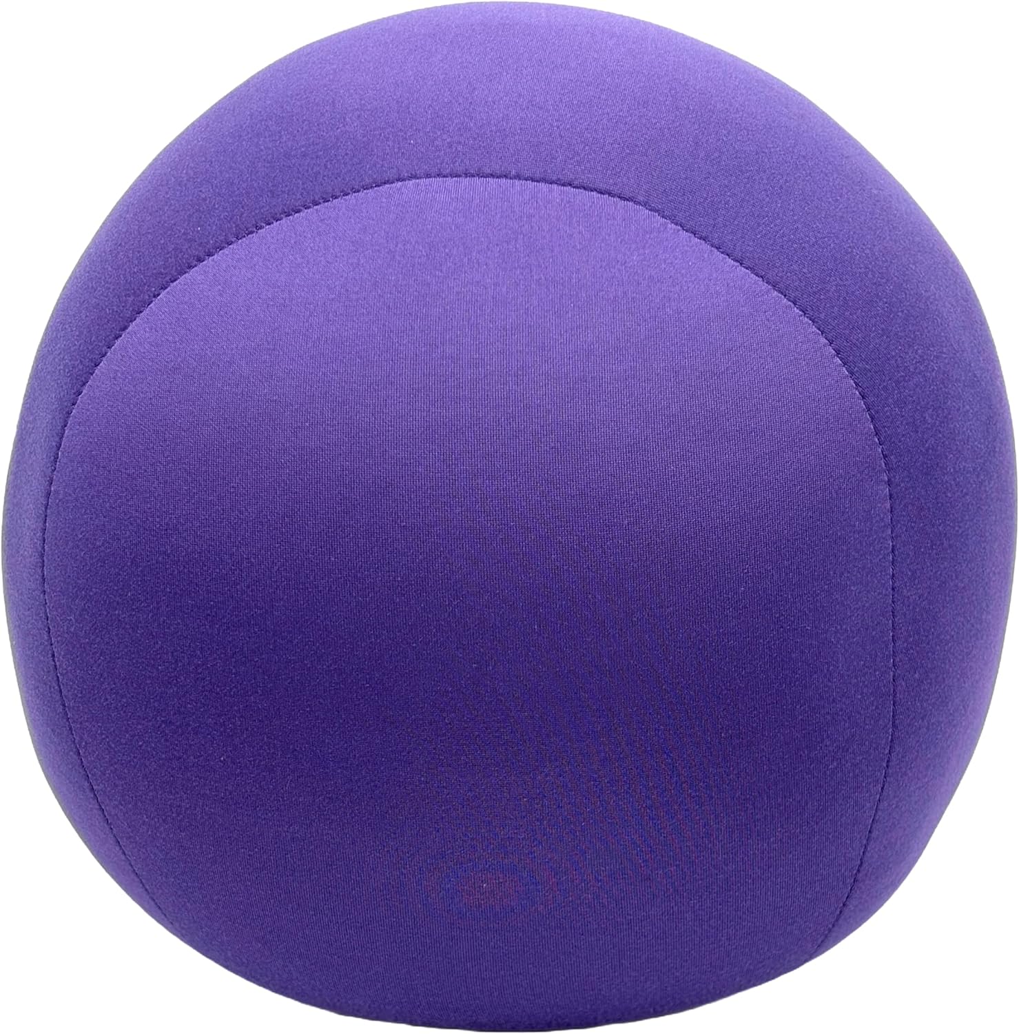 Mushy Pillows Ball Shape Round Bolster Microbead Support Throw Pillow Purple 1