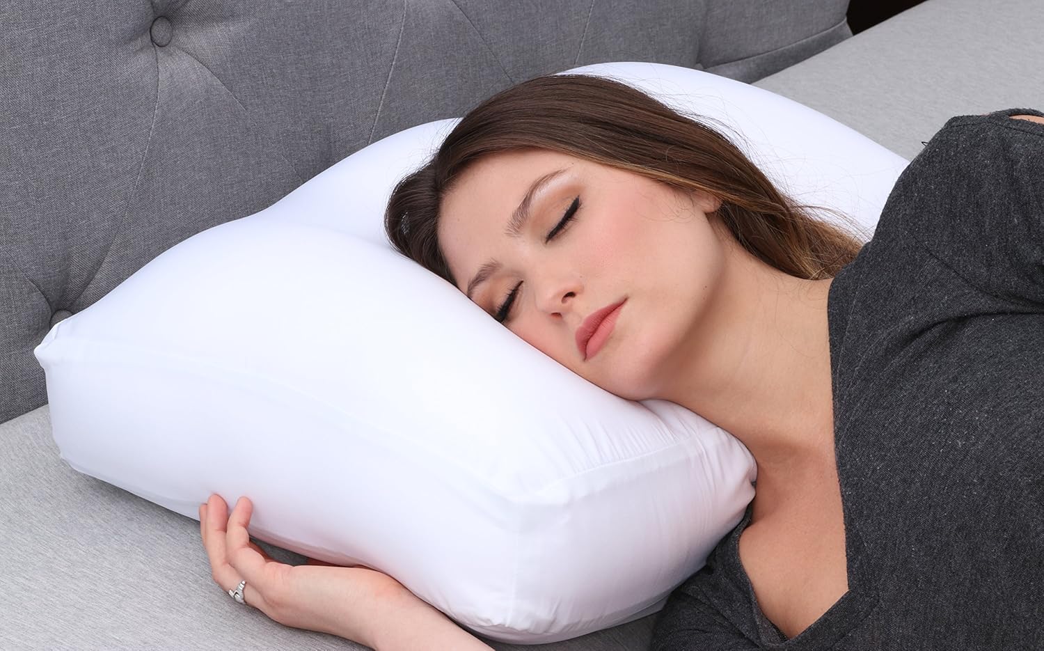 Deluxe Comfort Microbead Cloud Pillow Bed - Large